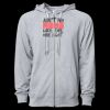 Icon Unisex Lightweight Loopback Terry Full-Zip Hooded Sweatshirt Thumbnail