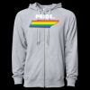 Icon Unisex Lightweight Loopback Terry Full-Zip Hooded Sweatshirt Thumbnail