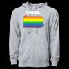 Icon Unisex Lightweight Loopback Terry Full-Zip Hooded Sweatshirt Thumbnail