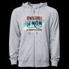 Icon Unisex Lightweight Loopback Terry Full-Zip Hooded Sweatshirt Thumbnail