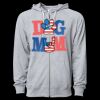 Icon Unisex Lightweight Loopback Terry Full-Zip Hooded Sweatshirt Thumbnail