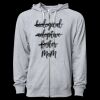 Icon Unisex Lightweight Loopback Terry Full-Zip Hooded Sweatshirt Thumbnail