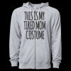 Icon Unisex Lightweight Loopback Terry Full-Zip Hooded Sweatshirt Thumbnail