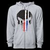 Icon Unisex Lightweight Loopback Terry Full-Zip Hooded Sweatshirt Thumbnail