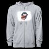 Icon Unisex Lightweight Loopback Terry Full-Zip Hooded Sweatshirt Thumbnail