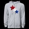 Icon Unisex Lightweight Loopback Terry Full-Zip Hooded Sweatshirt Thumbnail