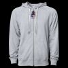 Icon Unisex Lightweight Loopback Terry Full-Zip Hooded Sweatshirt Thumbnail