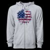 Icon Unisex Lightweight Loopback Terry Full-Zip Hooded Sweatshirt Thumbnail