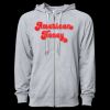 Icon Unisex Lightweight Loopback Terry Full-Zip Hooded Sweatshirt Thumbnail