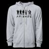 Icon Unisex Lightweight Loopback Terry Full-Zip Hooded Sweatshirt Thumbnail