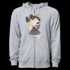 Icon Unisex Lightweight Loopback Terry Full-Zip Hooded Sweatshirt Thumbnail