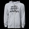 Icon Unisex Lightweight Loopback Terry Full-Zip Hooded Sweatshirt Thumbnail