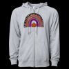 Icon Unisex Lightweight Loopback Terry Full-Zip Hooded Sweatshirt Thumbnail