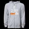 Icon Unisex Lightweight Loopback Terry Full-Zip Hooded Sweatshirt Thumbnail