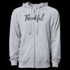 Icon Unisex Lightweight Loopback Terry Full-Zip Hooded Sweatshirt Thumbnail