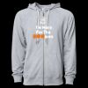 Icon Unisex Lightweight Loopback Terry Full-Zip Hooded Sweatshirt Thumbnail