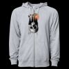 Icon Unisex Lightweight Loopback Terry Full-Zip Hooded Sweatshirt Thumbnail