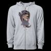 Icon Unisex Lightweight Loopback Terry Full-Zip Hooded Sweatshirt Thumbnail