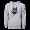 Icon Unisex Lightweight Loopback Terry Full-Zip Hooded Sweatshirt Thumbnail