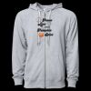 Icon Unisex Lightweight Loopback Terry Full-Zip Hooded Sweatshirt Thumbnail