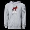 Icon Unisex Lightweight Loopback Terry Full-Zip Hooded Sweatshirt Thumbnail