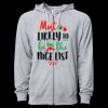Icon Unisex Lightweight Loopback Terry Full-Zip Hooded Sweatshirt Thumbnail