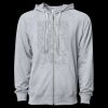 Icon Unisex Lightweight Loopback Terry Full-Zip Hooded Sweatshirt Thumbnail