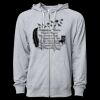 Icon Unisex Lightweight Loopback Terry Full-Zip Hooded Sweatshirt Thumbnail
