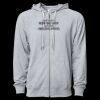 Icon Unisex Lightweight Loopback Terry Full-Zip Hooded Sweatshirt Thumbnail