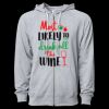 Icon Unisex Lightweight Loopback Terry Full-Zip Hooded Sweatshirt Thumbnail