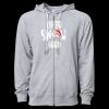 Icon Unisex Lightweight Loopback Terry Full-Zip Hooded Sweatshirt Thumbnail