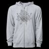 Icon Unisex Lightweight Loopback Terry Full-Zip Hooded Sweatshirt Thumbnail