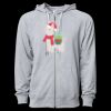 Icon Unisex Lightweight Loopback Terry Full-Zip Hooded Sweatshirt Thumbnail