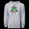 Icon Unisex Lightweight Loopback Terry Full-Zip Hooded Sweatshirt Thumbnail