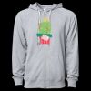 Icon Unisex Lightweight Loopback Terry Full-Zip Hooded Sweatshirt Thumbnail