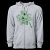 Icon Unisex Lightweight Loopback Terry Full-Zip Hooded Sweatshirt Thumbnail