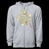 Icon Unisex Lightweight Loopback Terry Full-Zip Hooded Sweatshirt Thumbnail