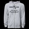 Icon Unisex Lightweight Loopback Terry Full-Zip Hooded Sweatshirt Thumbnail