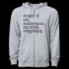 Icon Unisex Lightweight Loopback Terry Full-Zip Hooded Sweatshirt Thumbnail
