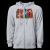Icon Unisex Lightweight Loopback Terry Full-Zip Hooded Sweatshirt Thumbnail