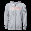 Icon Unisex Lightweight Loopback Terry Full-Zip Hooded Sweatshirt Thumbnail