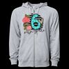 Icon Unisex Lightweight Loopback Terry Full-Zip Hooded Sweatshirt Thumbnail
