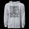 Icon Unisex Lightweight Loopback Terry Full-Zip Hooded Sweatshirt Thumbnail