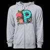 Icon Unisex Lightweight Loopback Terry Full-Zip Hooded Sweatshirt Thumbnail