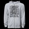 Icon Unisex Lightweight Loopback Terry Full-Zip Hooded Sweatshirt Thumbnail