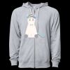 Icon Unisex Lightweight Loopback Terry Full-Zip Hooded Sweatshirt Thumbnail