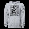 Icon Unisex Lightweight Loopback Terry Full-Zip Hooded Sweatshirt Thumbnail