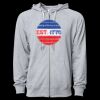 Icon Unisex Lightweight Loopback Terry Full-Zip Hooded Sweatshirt Thumbnail