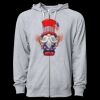 Icon Unisex Lightweight Loopback Terry Full-Zip Hooded Sweatshirt Thumbnail