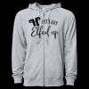 Icon Unisex Lightweight Loopback Terry Full-Zip Hooded Sweatshirt Thumbnail